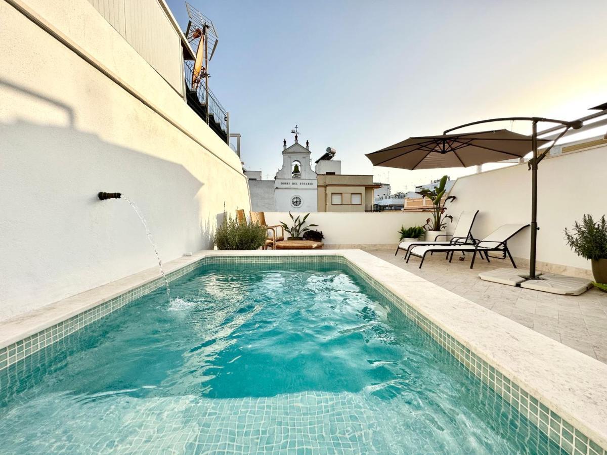 Apartamento Duplex Con Piscina Privada En Terraza Alcalá de Guadaira Buitenkant foto