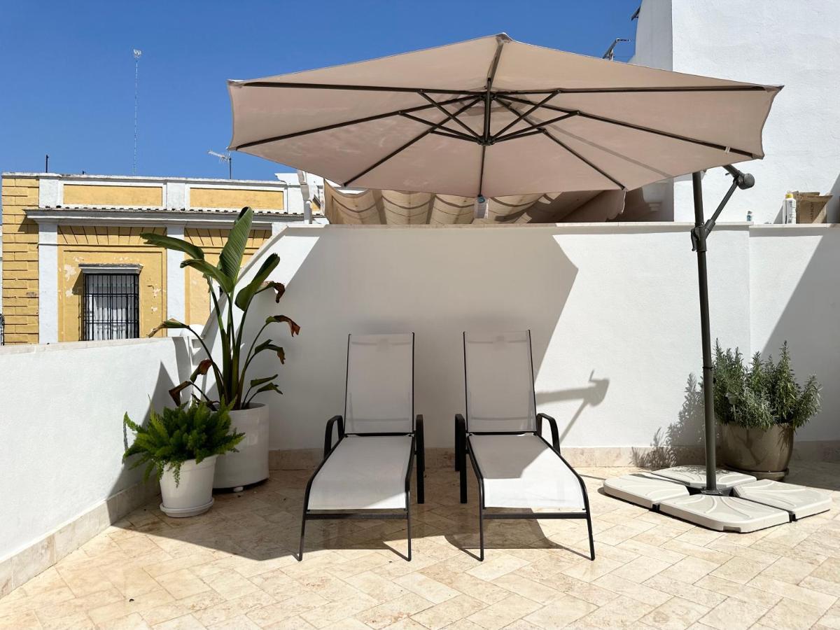 Apartamento Duplex Con Piscina Privada En Terraza Alcalá de Guadaira Buitenkant foto