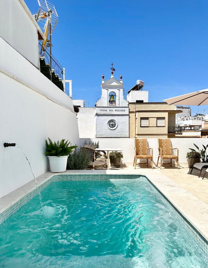 Apartamento Duplex Con Piscina Privada En Terraza Alcalá de Guadaira Buitenkant foto